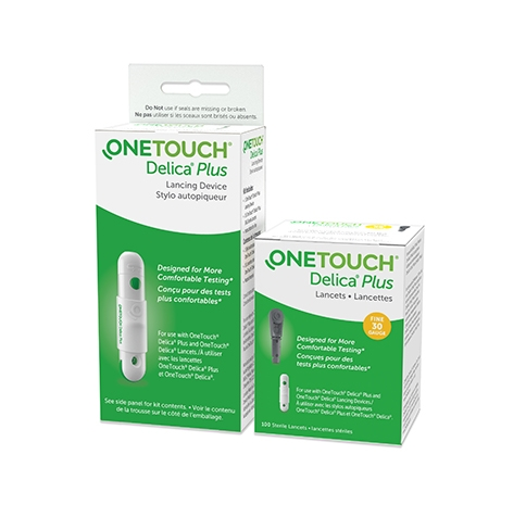OneTouch® Delica® Plus lancing Device