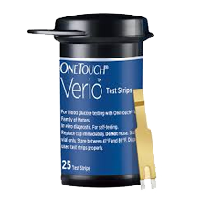 OneTouch Verio Blood Glucose Test Strips Vial