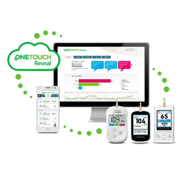 OneTouch Reveal® mobile and web apps