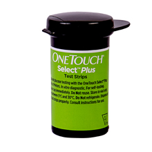 OneTouch Select Plus Test Strips Vial